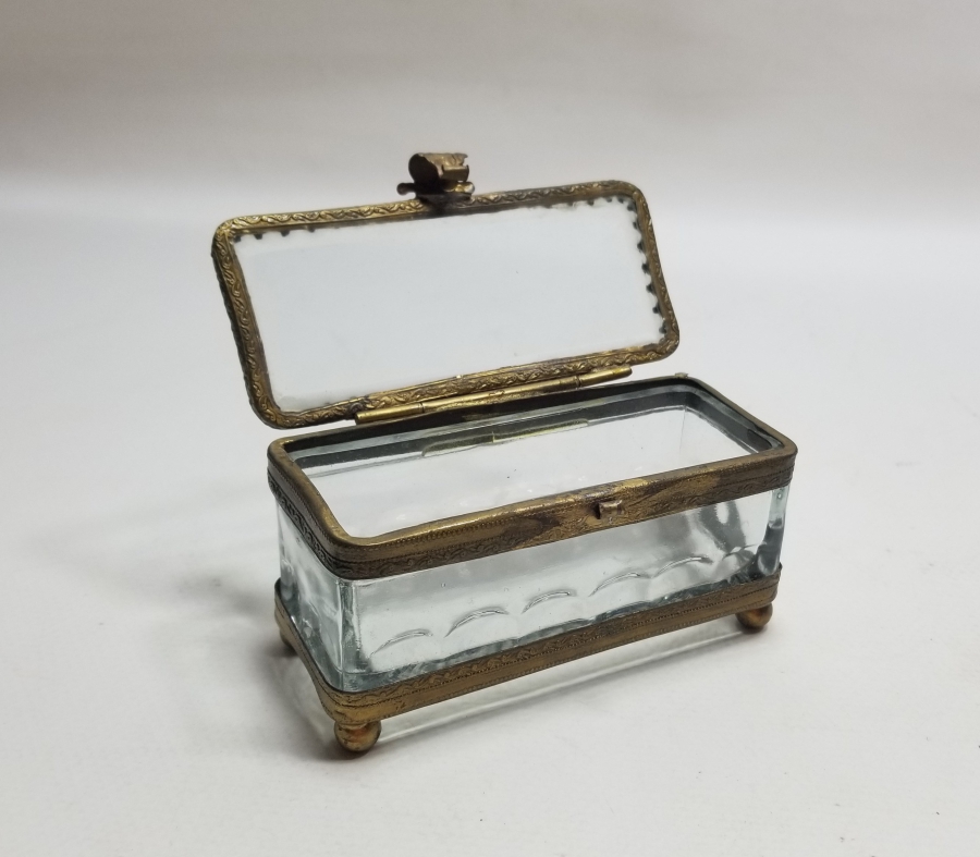 OSMANLI DÖNEMİ KRİSTAL KESME İŞÇİLİKLİ NADİR TESPİH KUTUSU