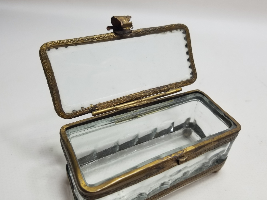 OSMANLI DÖNEMİ KRİSTAL KESME İŞÇİLİKLİ NADİR TESPİH KUTUSU