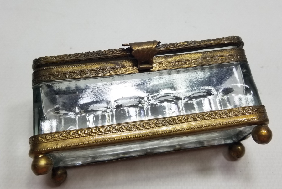 OSMANLI DÖNEMİ KRİSTAL KESME İŞÇİLİKLİ NADİR TESPİH KUTUSU