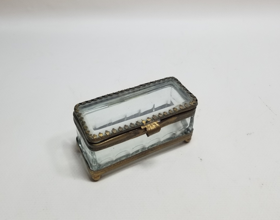 OSMANLI DÖNEMİ KRİSTAL KESME İŞÇİLİKLİ NADİR TESPİH KUTUSU