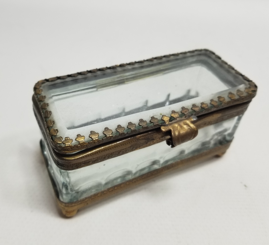 OSMANLI DÖNEMİ KRİSTAL KESME İŞÇİLİKLİ NADİR TESPİH KUTUSU