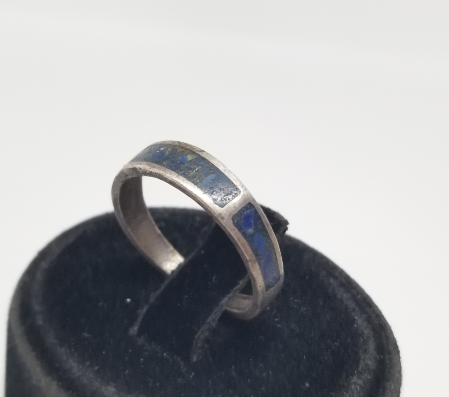 LAPİS TAŞLI ÖZEL YAPIM GÜMÜŞ