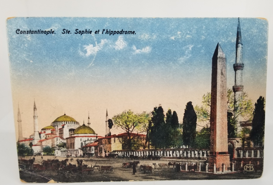 HİPODROM GÖRSELLİ OSMANLI DÖNEMİ KARTPOSTAL