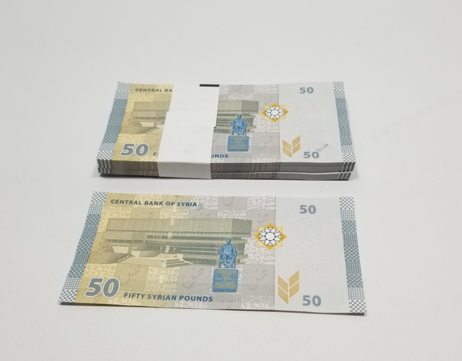 ÇİL KONDİSYONDA KULLANILMAMIŞ DESTE SURİYE PARASI