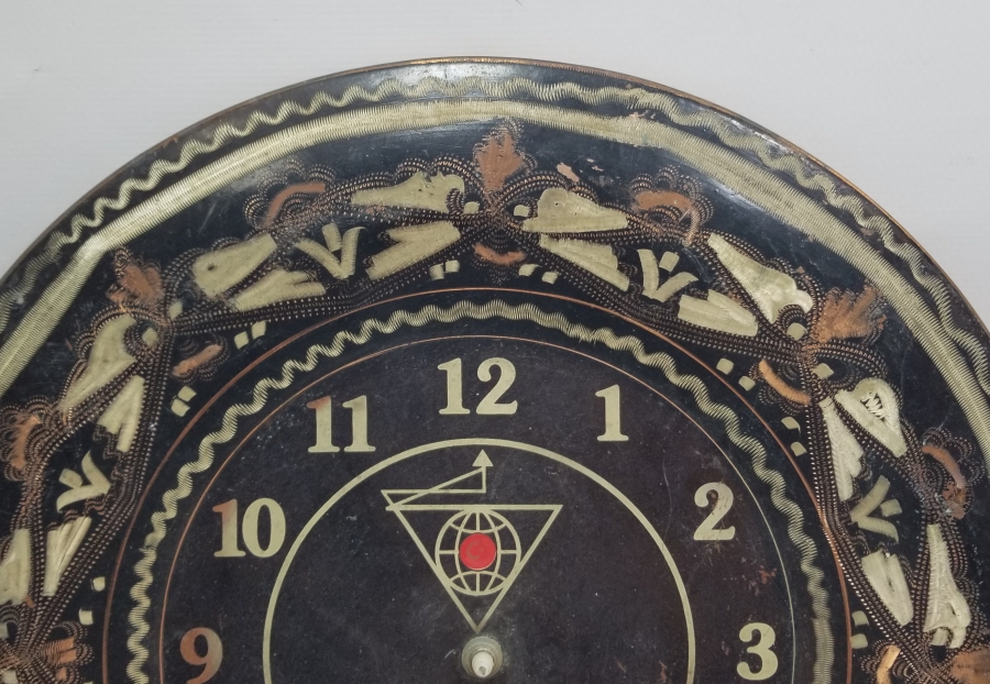 EL YAPIMI ERZİNCAN İŞİ BAKIR DUVAR SAATİ