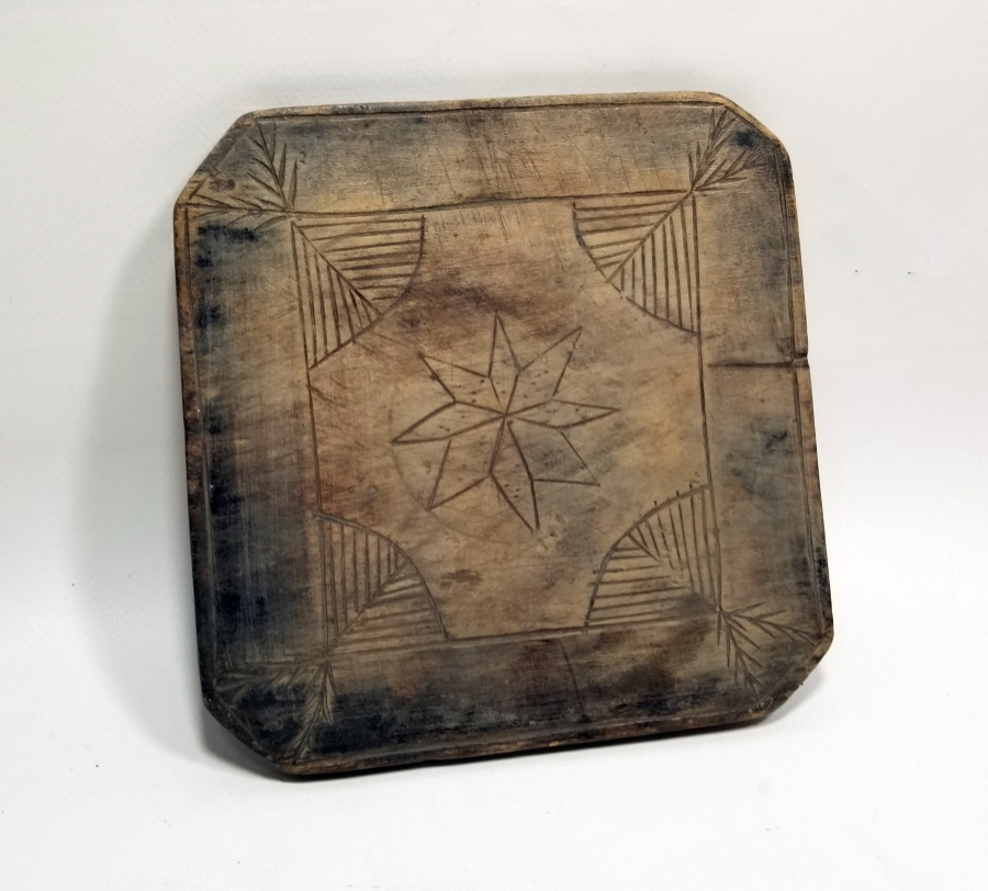 OSMANLI DÖNEMİ EL OYMA AHŞAP NARGİLE NİHALESİ