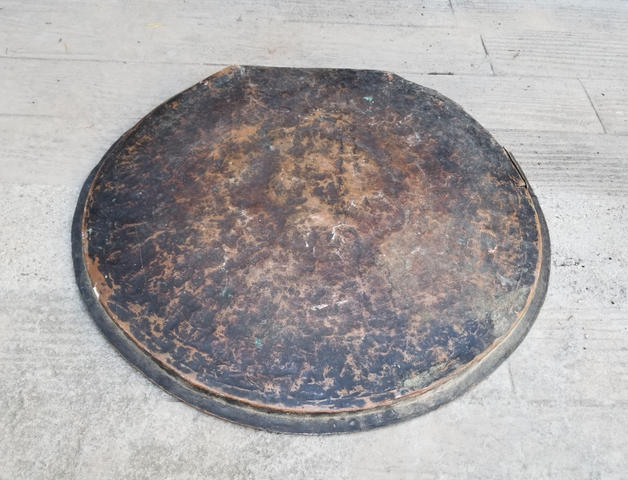 ÜZERİ ÇİFT YAZILI OSMANLI DÖNEMİ YENİÇERİ ORTA SİNİSİ