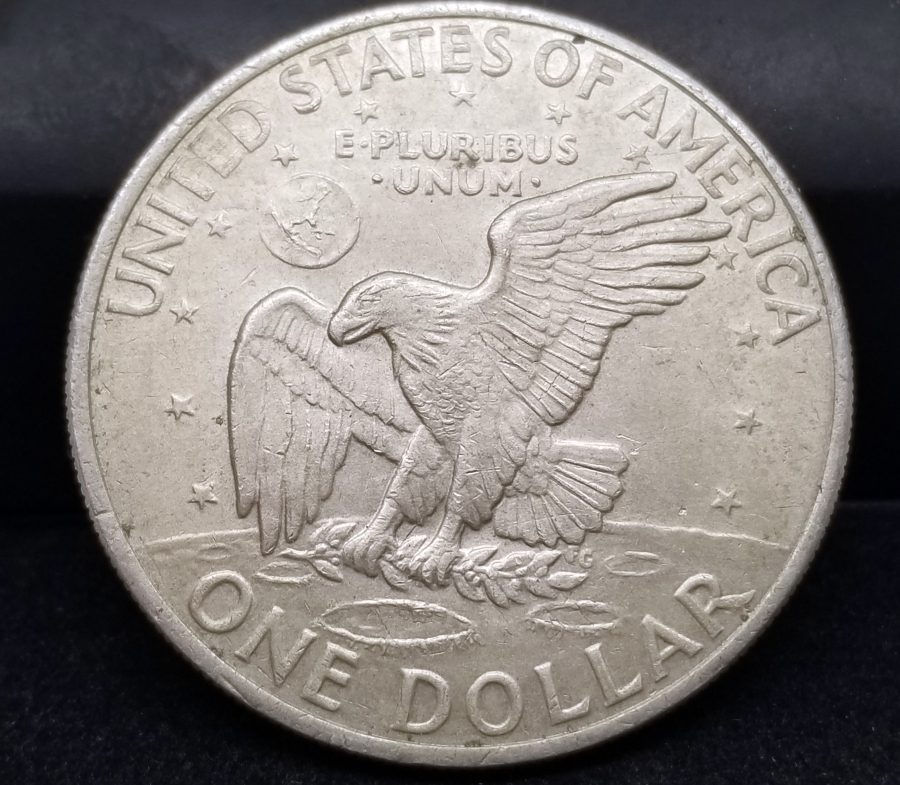 YÜKSEK KONDSİYONDA KOLEKSİYONLUK 1972 GÜMÜŞ 1 DOLAR