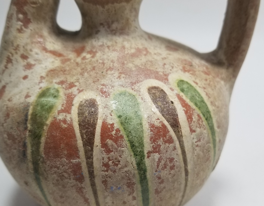 OSMANLI DÖNEMİ ÜZERİ AKITMA EBRULU KINIK ZEMZEM TESTİSİ