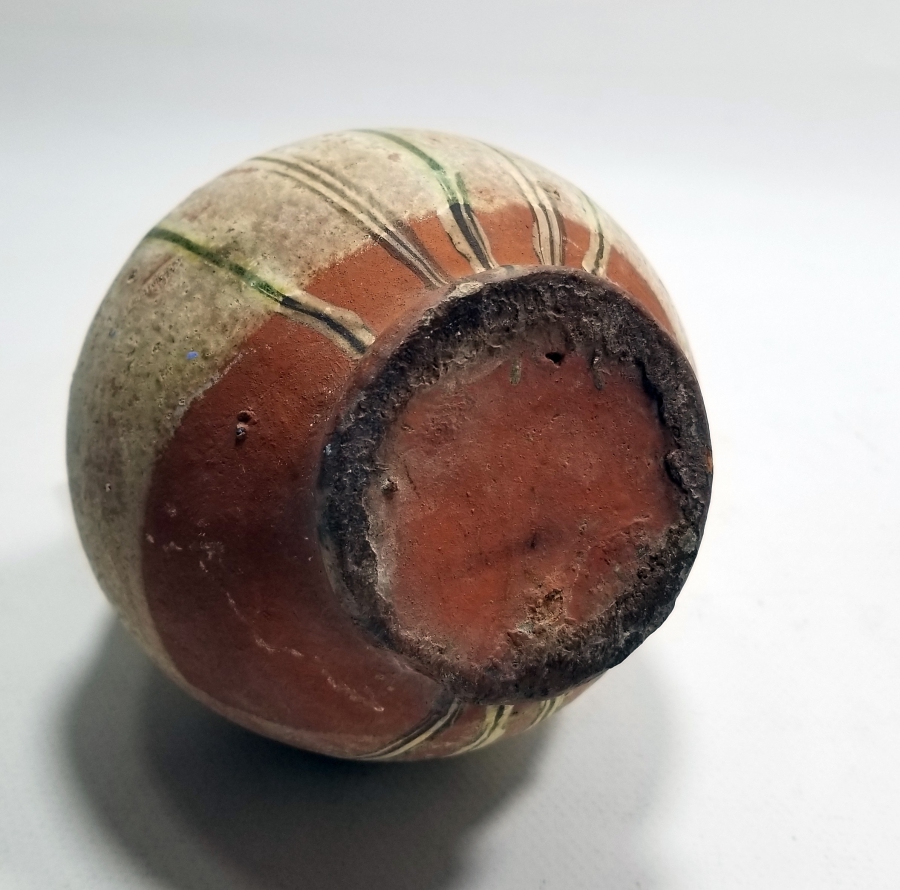 OSMANLI DÖNEMİ ÜZERİ AKITMA EBRULU KINIK ZEMZEM TESTİSİ