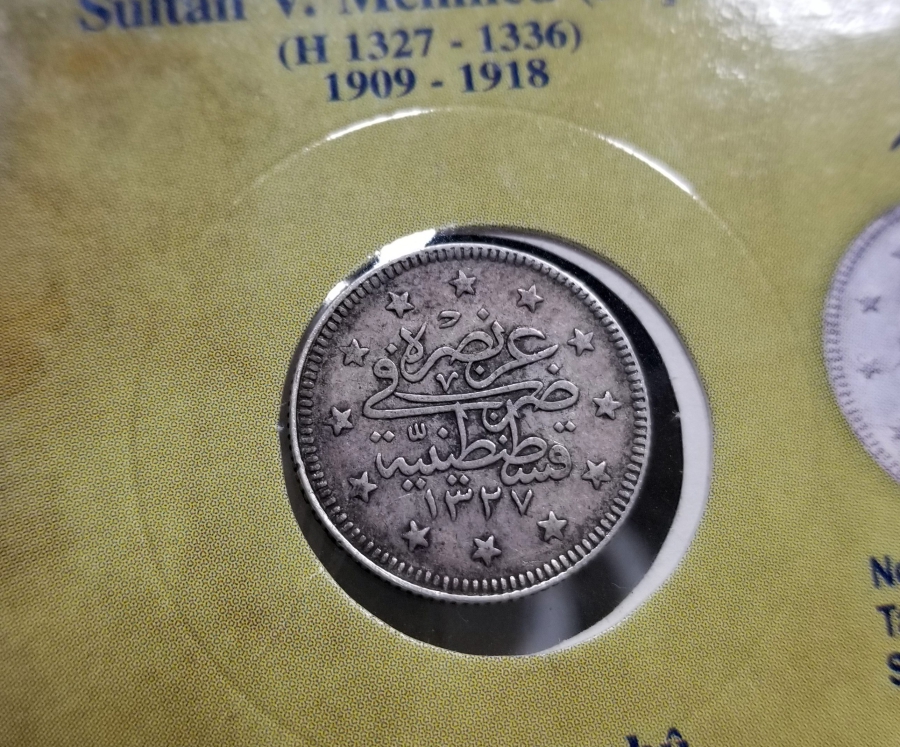 SULTAN MEHMET REŞAD HAN DÖNEMİ GÜMÜŞ 2 KURUŞ MECİDİYE