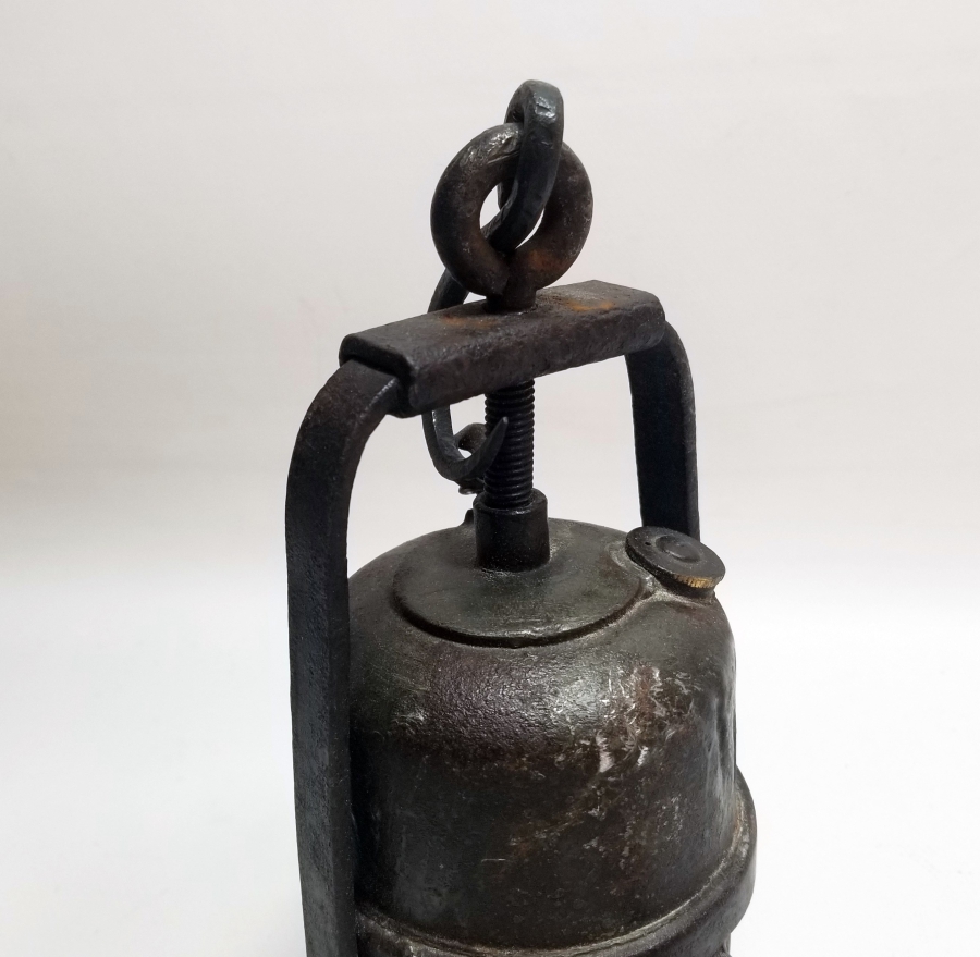 OSMANLI DÖNEMİ NADİR MADENCİ KARPİT LAMBASI