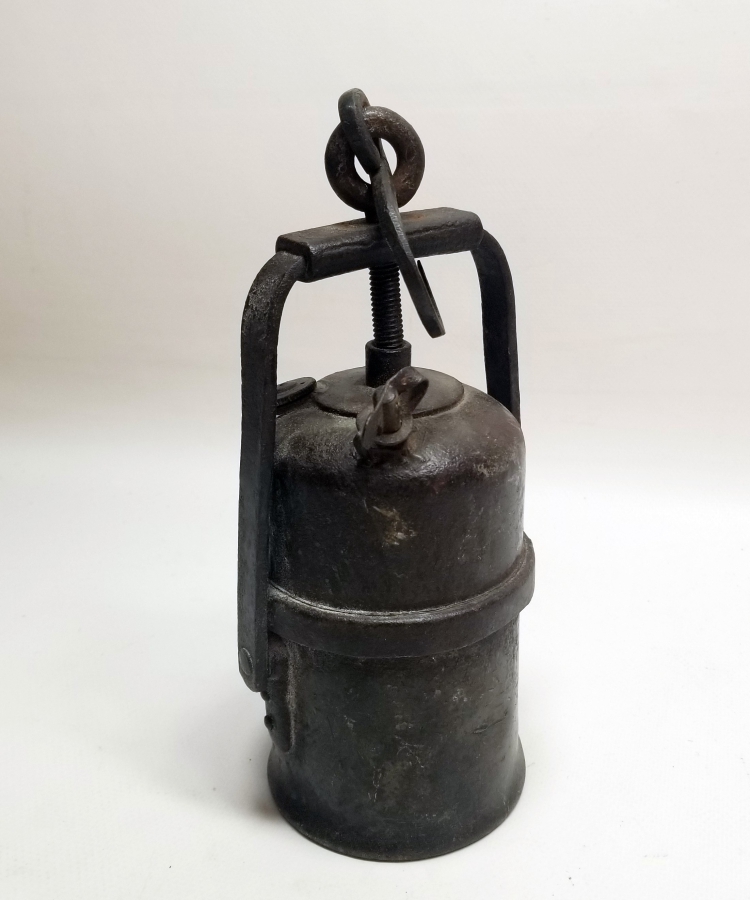 OSMANLI DÖNEMİ NADİR MADENCİ KARPİT LAMBASI