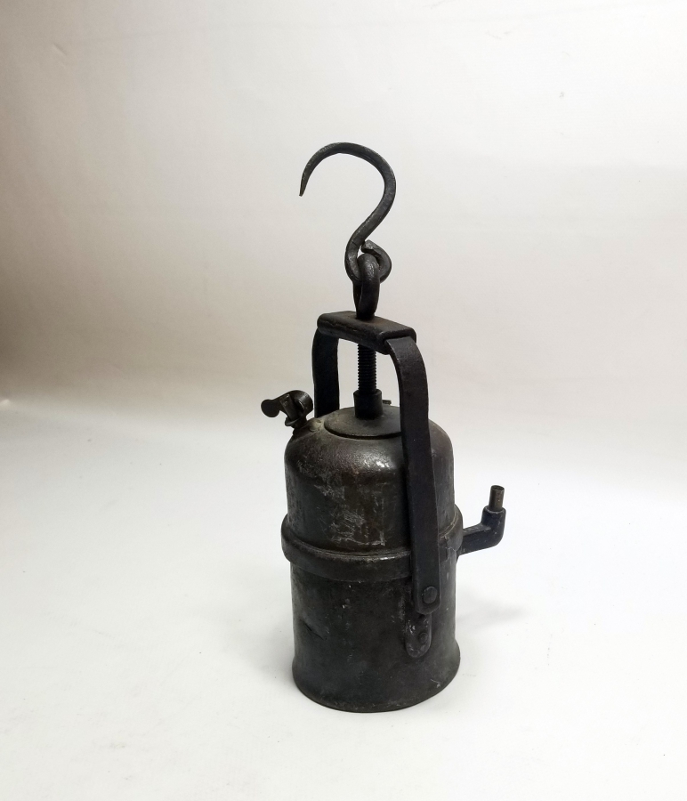 OSMANLI DÖNEMİ NADİR MADENCİ KARPİT LAMBASI