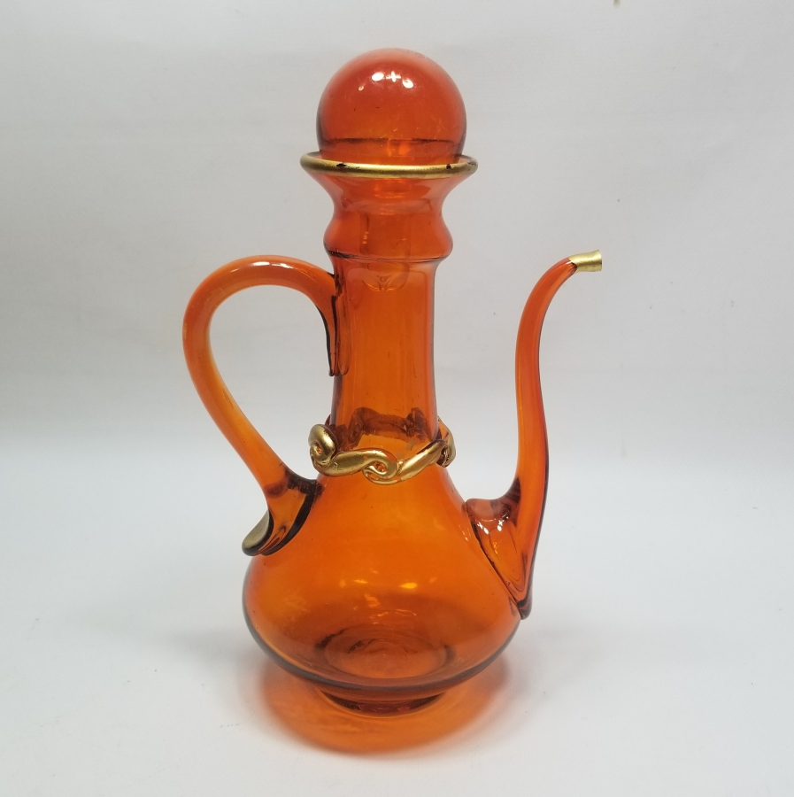 KOPARMA İŞÇİLİKLİ ANTİKA CAM ZEMZEMLİK