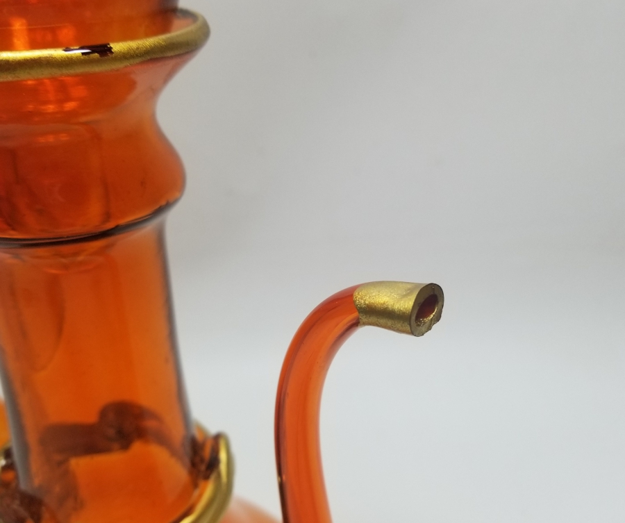 KOPARMA İŞÇİLİKLİ ANTİKA CAM ZEMZEMLİK