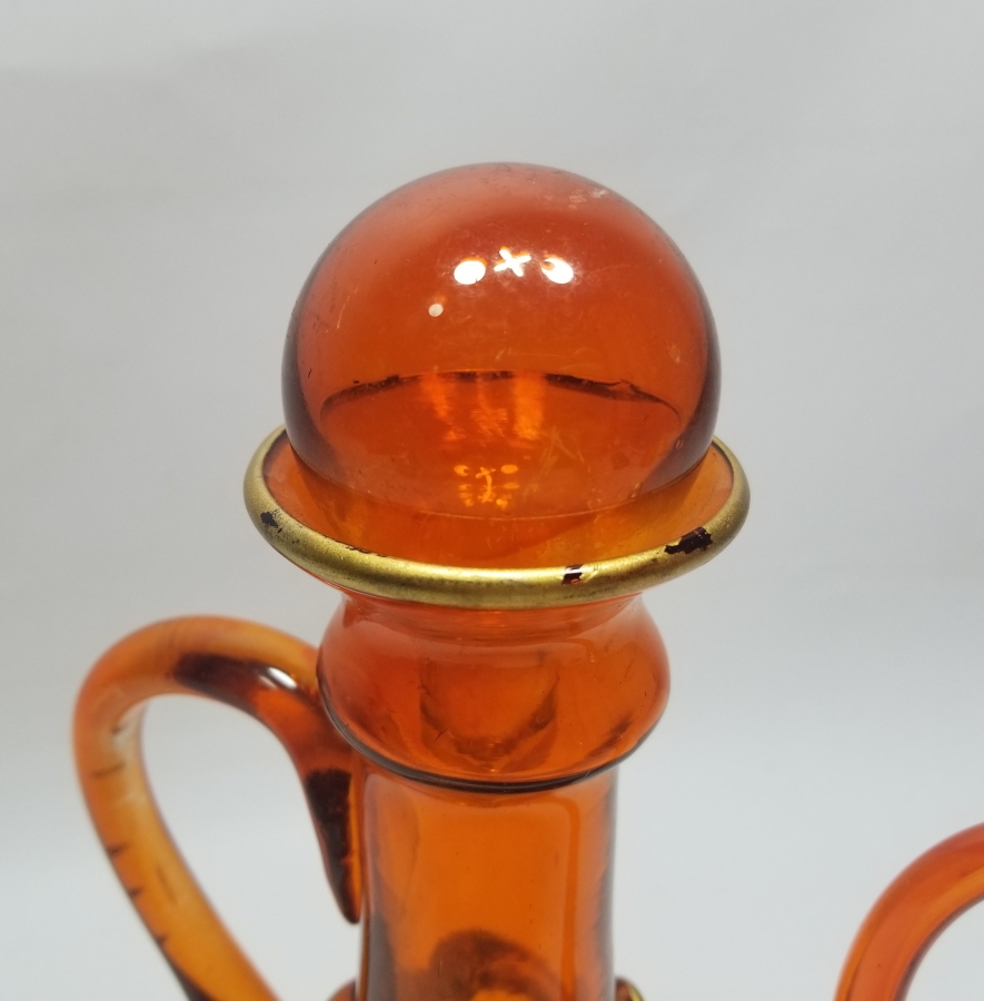 KOPARMA İŞÇİLİKLİ ANTİKA CAM ZEMZEMLİK