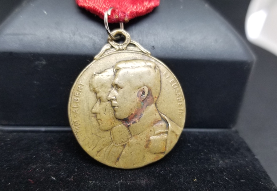 1. DÜNYA SAVAŞI İNGİLİZ - FRANSIZ EĞİTİM KAMPI HATIRASI MADALYA