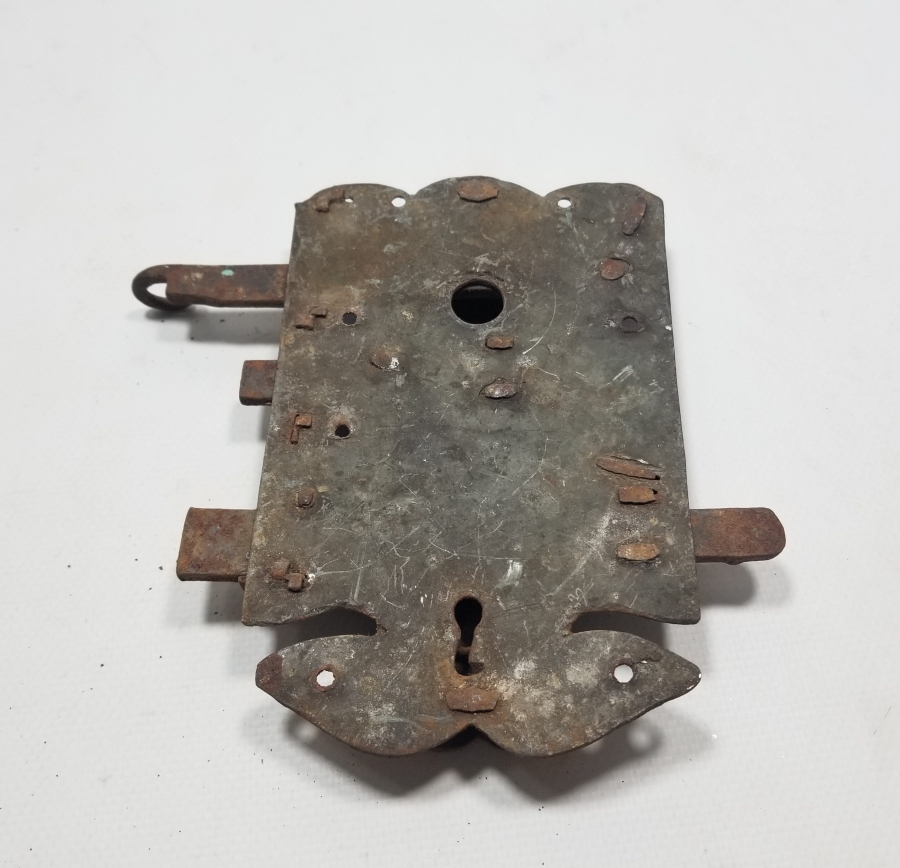 ÜZERİ OSMANLICA YAZILI OSMANLI DÖNEMİ NADİR KÜTAHYA KAPI KİLİDİ