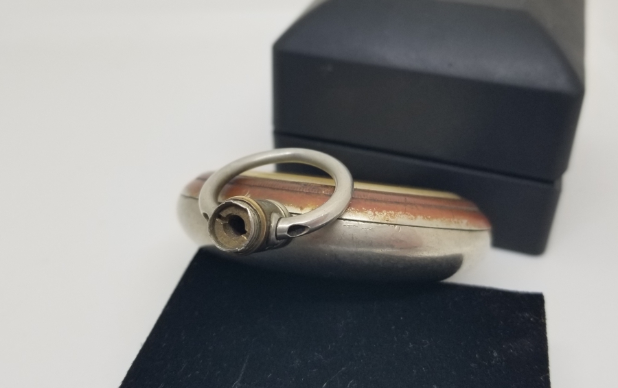 OSMANLI DÖNEMİ ARKASI OSMANLICA YAZILI BÜYÜK BOY OMEGA CEP SAATİ