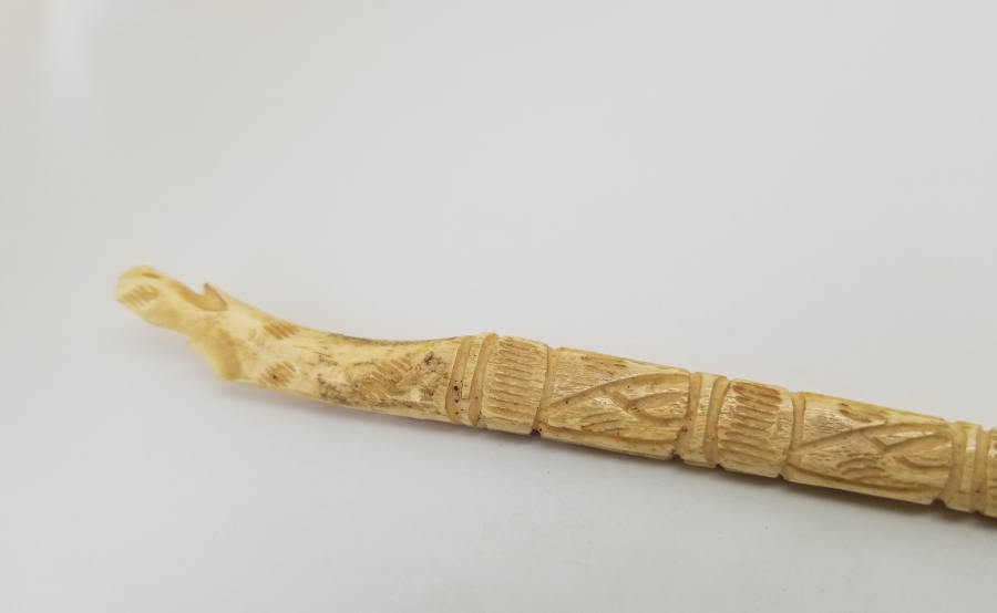 OSMANLI DÖNEMİ KABARTMA İŞÇİLİKLİ EL YAPIMI NADİR KEMİK DİVİT