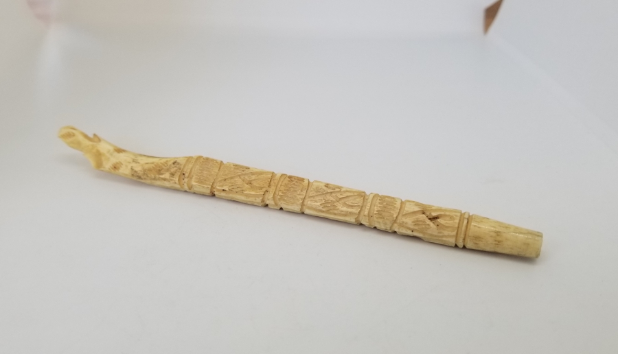 OSMANLI DÖNEMİ KABARTMA İŞÇİLİKLİ EL YAPIMI NADİR KEMİK DİVİT