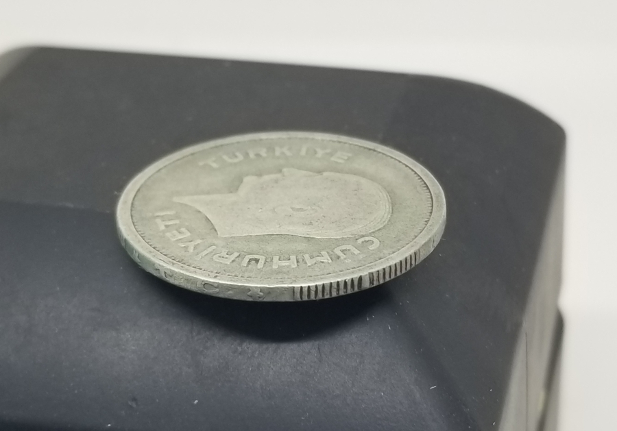 YÜKSEK KONDSİYONDA KOLEKSİYONLUK 1935 GÜMÜŞ 50 KURUŞ