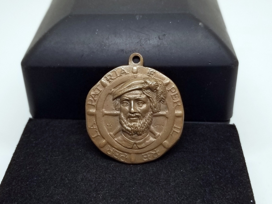 AMERİKA'NIN KEŞFİ KONULU ANTİKA MADALYON