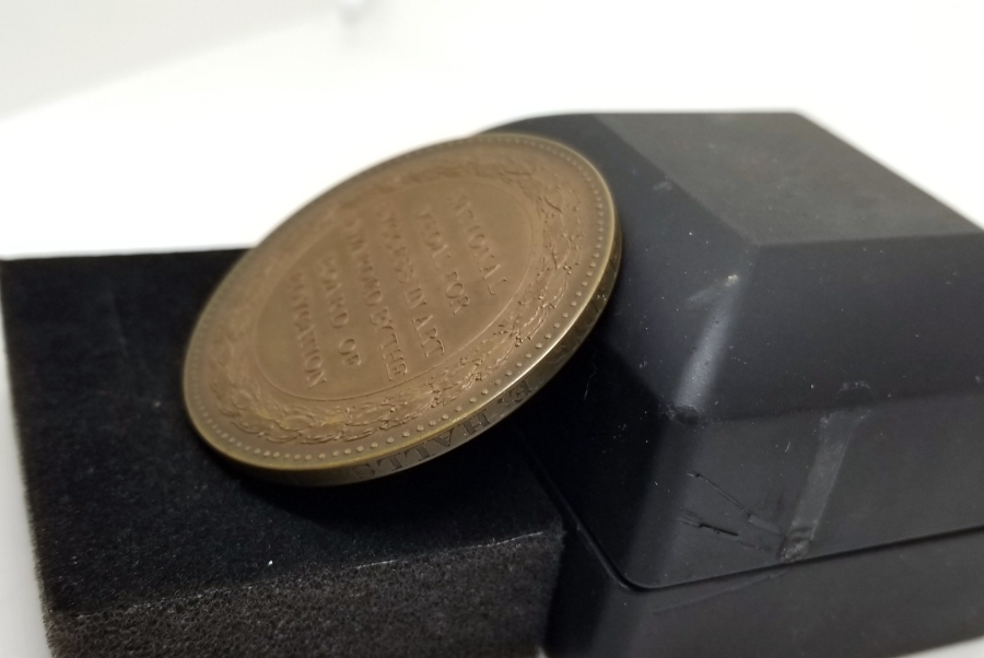 KRAL 7. EDWARD EĞİTİM KONULU BÜYÜK BOY MADALYON