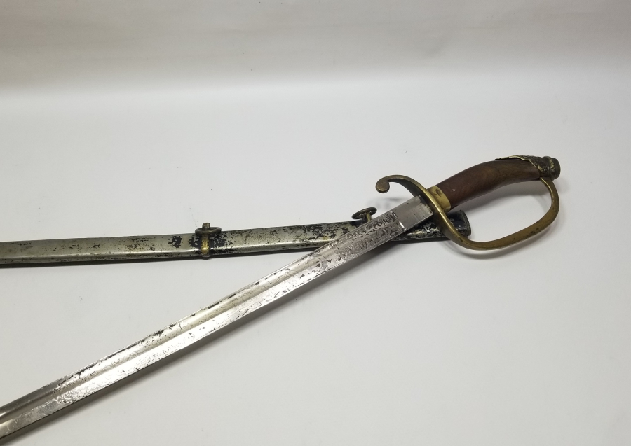 KİŞİYE ÖZEL VAHRAM TACİRİAN USTA YAPIMI NADİR TİPTE BOYNUZ SAPLI PAŞA KILICI