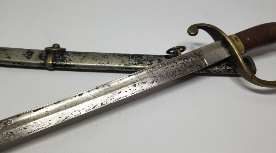 KİŞİYE ÖZEL VAHRAM TACİRİAN USTA YAPIMI NADİR TİPTE BOYNUZ SAPLI PAŞA KILICI