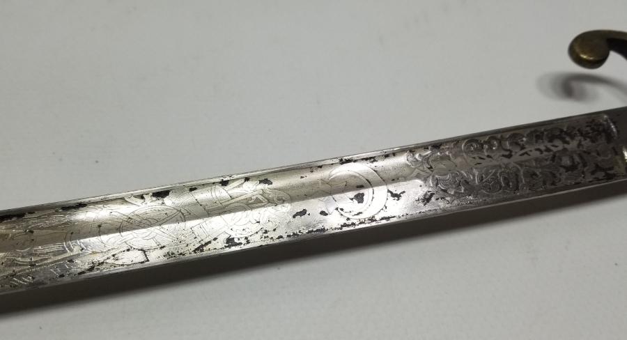 KİŞİYE ÖZEL VAHRAM TACİRİAN USTA YAPIMI NADİR TİPTE BOYNUZ SAPLI PAŞA KILICI