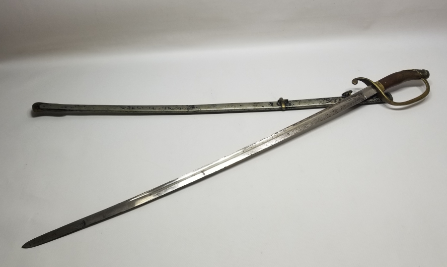 KİŞİYE ÖZEL VAHRAM TACİRİAN USTA YAPIMI NADİR TİPTE BOYNUZ SAPLI PAŞA KILICI