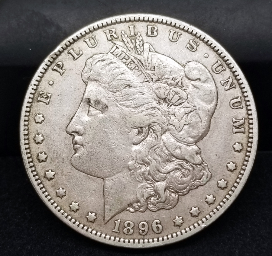 YÜKSEK KONDSİYONDA KOLEKSİYONLUK 1896 GÜMÜŞ AMERİKAN 1 DOLAR