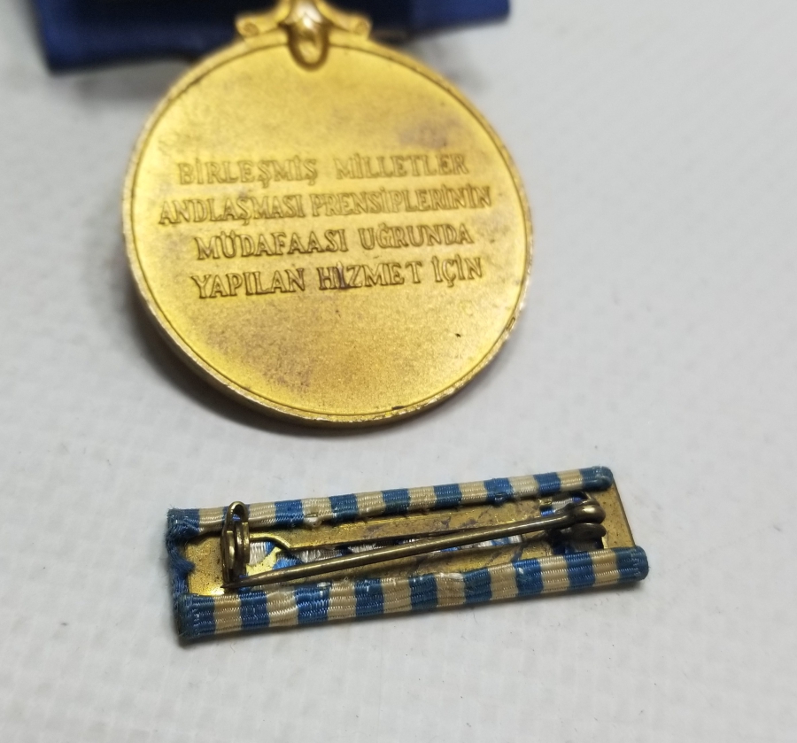 ORİJİNAL KUTUSUNDA VE ÇİL KONDİSYONDA KORE HARBİ MADALYASI