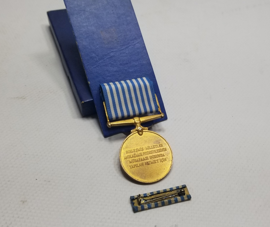 ORİJİNAL KUTUSUNDA VE ÇİL KONDİSYONDA KORE HARBİ MADALYASI