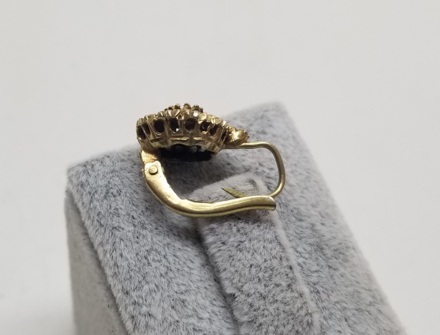 YÜZÜK YAPIMINA UYGUN OSMANLI DÖNEMİ ELMAS TAŞLI TEK KÜPE