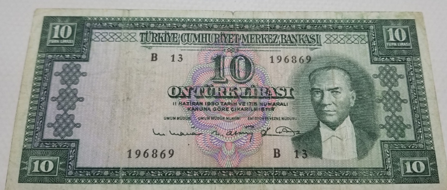 5. EMİSYON 10 LİRA