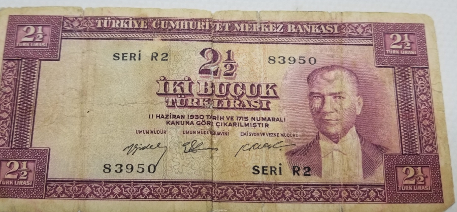 5. EMİSYON 2,5 LİRA