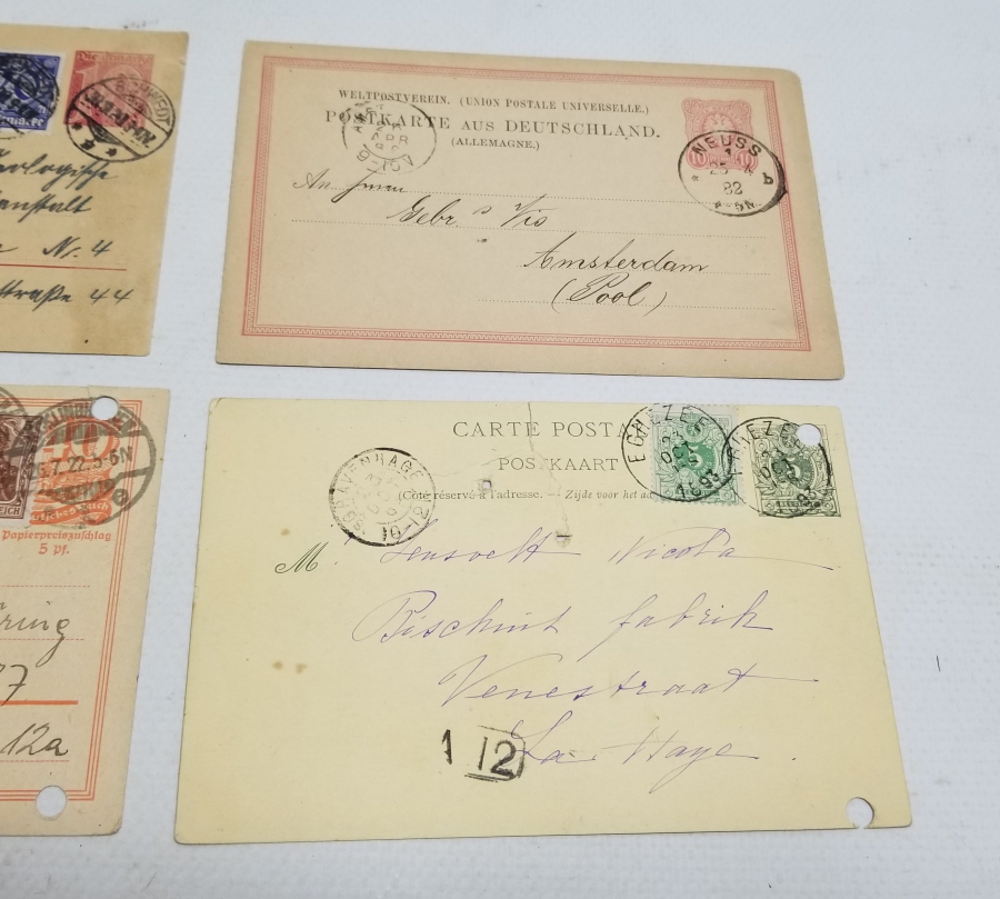 4 ADET ALMAN YAZILI KARTPOSTAL