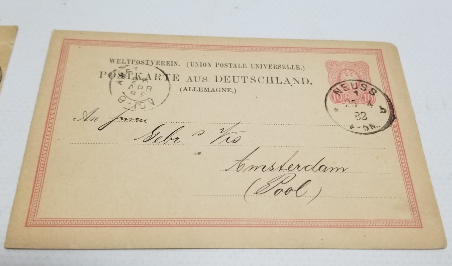 4 ADET ALMAN YAZILI KARTPOSTAL