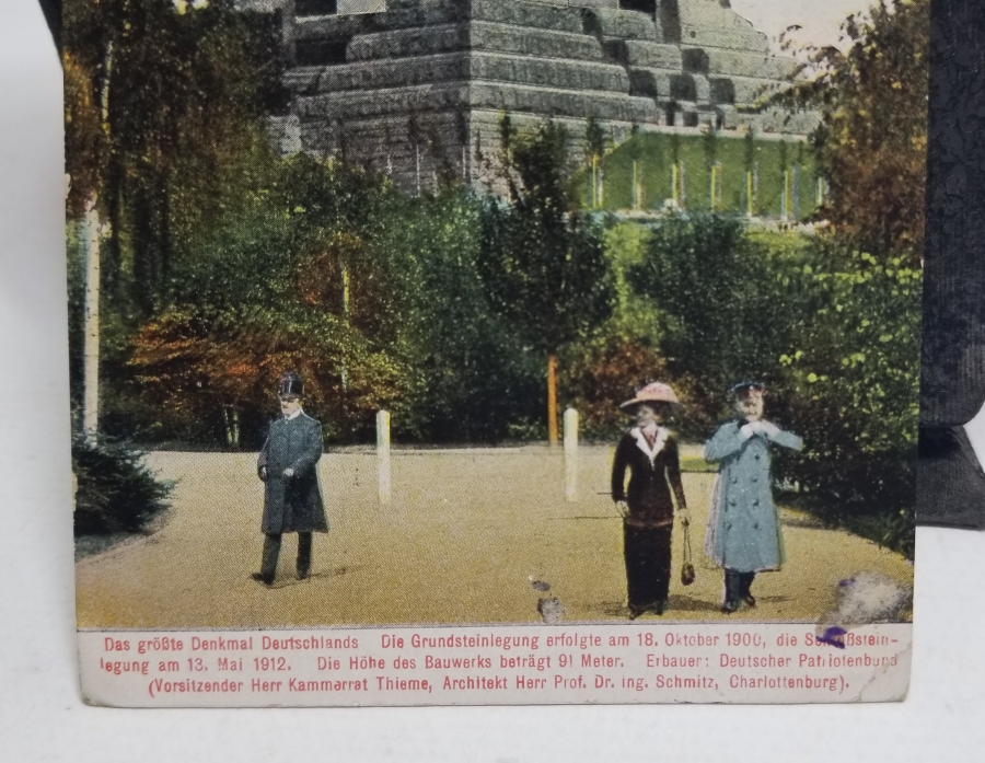 1913 TARİHLİ OSMANLI DÖNEMİ ALMAN KARTPOSTAL