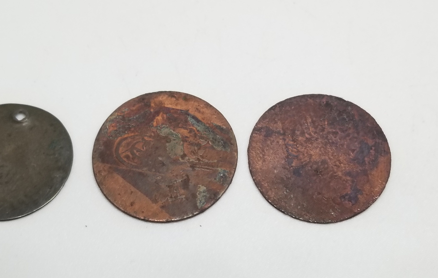 ABDÜLMECİD HAN DÖNEMİ 3 ADET BAKIR 5 PARA