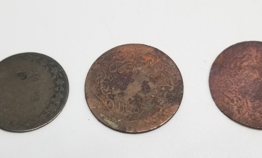 ABDÜLMECİD HAN DÖNEMİ 3 ADET BAKIR 5 PARA