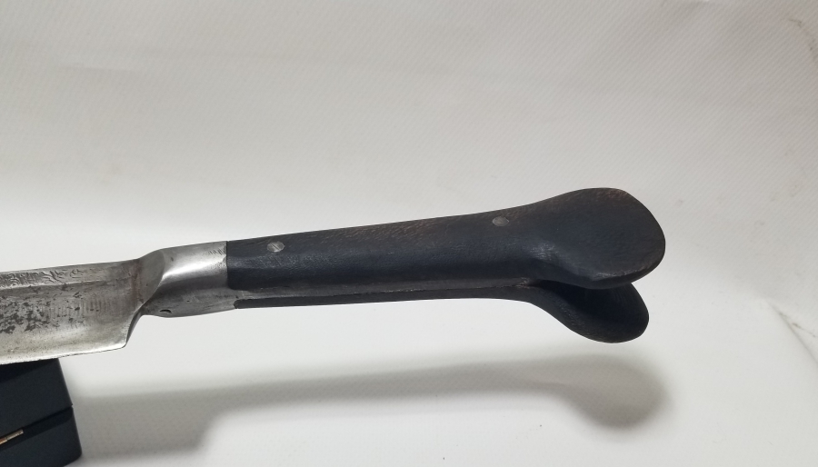 İKİ YÜZÜ AYETLERLE BEZELİ NADİR TİPTE OSMANLI DÖNEMİ YATAĞAN KILICI