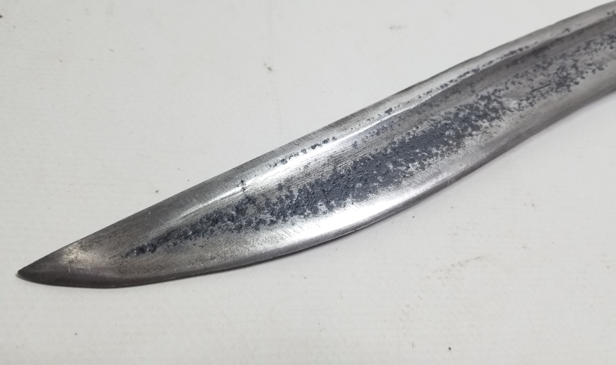 İKİ YÜZÜ AYETLERLE BEZELİ NADİR TİPTE OSMANLI DÖNEMİ YATAĞAN KILICI