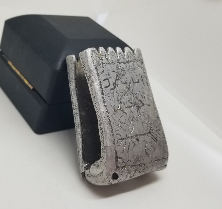 ÜZERİNDE OSMANLI DEVLET ARMASI BULUNAN NADİR ESARET YADİGARI KİBRİTLİK