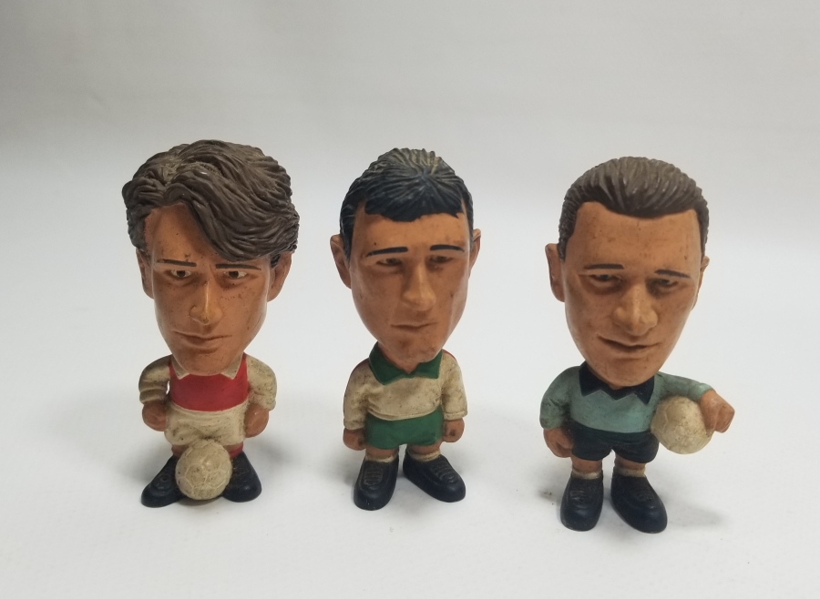 ANTİKA OYUNCAK 3 ADET FUTBOLCU FİGÜRÜ