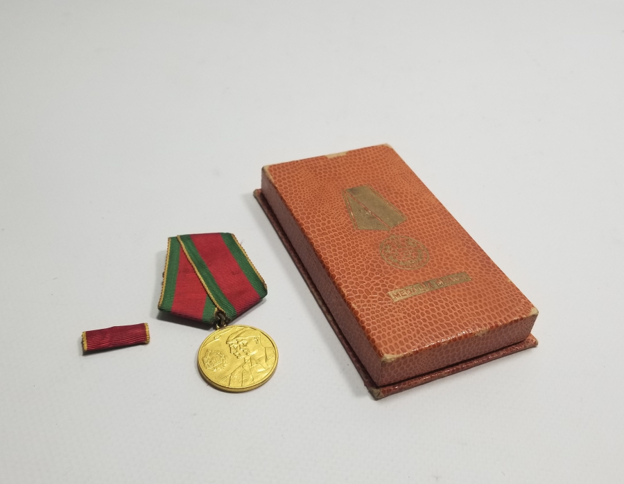 1962 TARİHLİ ORİJİNAL KUTUSUNDA SOVYET MADALYA