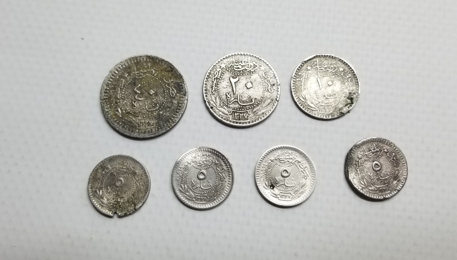 OSMANLI DÖNEMİ NİKEL PARA SETİ